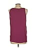 Ann Taylor LOFT Outlet 100% Polyester Burgundy Sleeveless Blouse Size M - photo 2