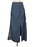 XCVI 100% Cotton Blue Casual Skirt Size S - photo 1