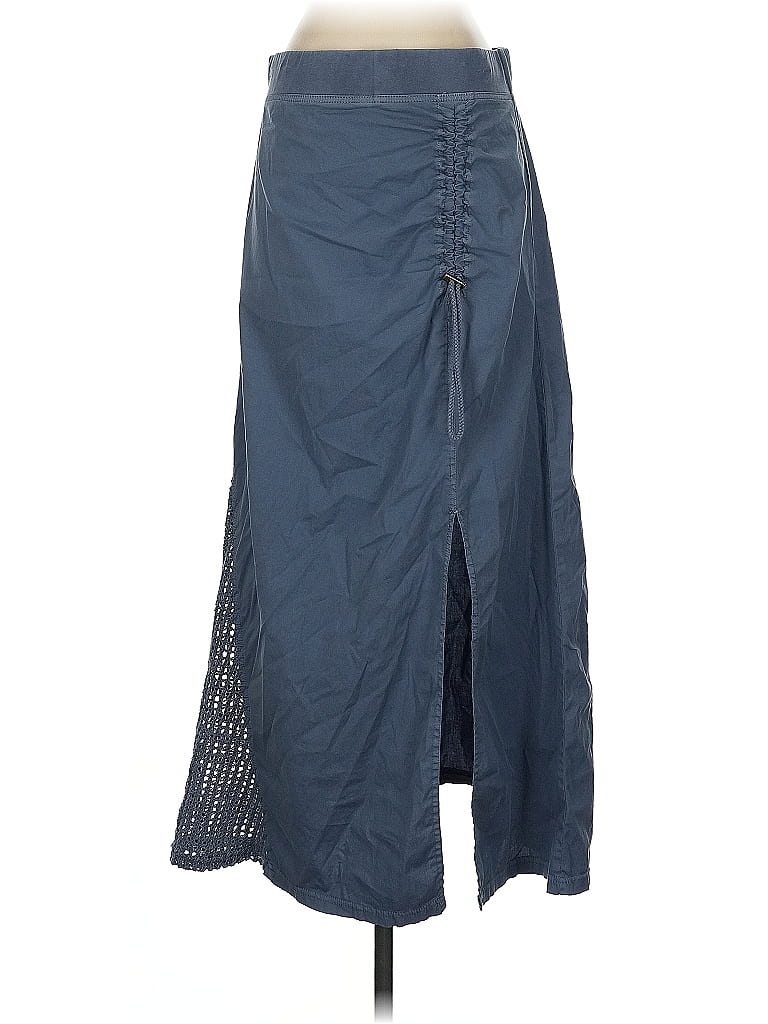 XCVI 100% Cotton Blue Casual Skirt Size S - photo 1