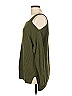 Soho JEANS NEW YORK & COMPANY 100% Acrylic Green Pullover Sweater Size L - photo 5