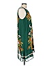 Max Studio 100% Polyester Tropical Green Casual Dress Size L - photo 4