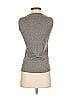 August Silk Gray Sleeveless T-Shirt Size S - photo 2