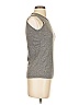 August Silk Gray Sleeveless T-Shirt Size S - photo 4