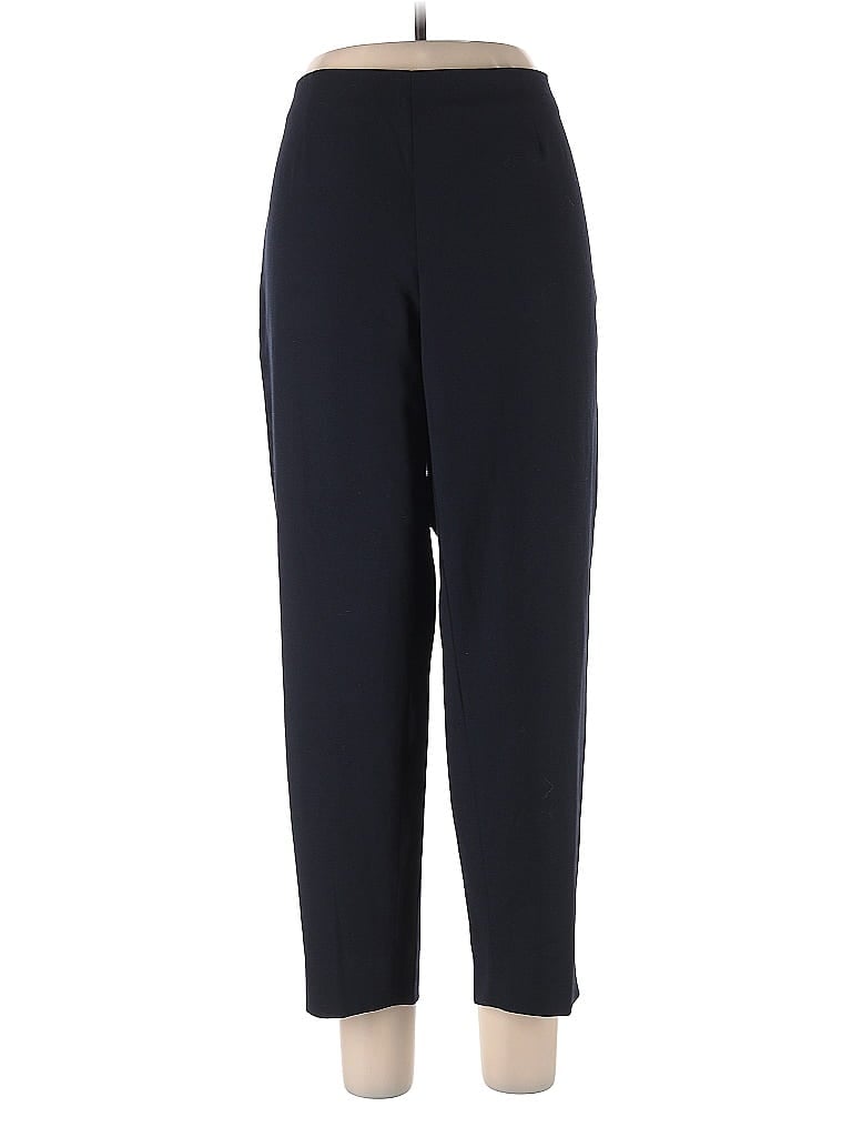 Piazza Sempione Solid Blue Wool Pants Size EU (IT) 48 / US 12 - photo 1