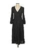 ABLE 100% Viscose Polka Dots Black Casual Dress Size XS - photo 1