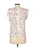 Tart Metallic Ivory Sleeveless T-Shirt Size L - photo 2