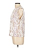 Tart Metallic Ivory Sleeveless T-Shirt Size L - photo 5