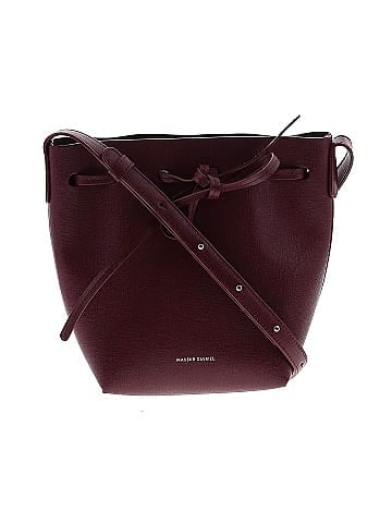 Mansur Gavriel Leather Bucket Bag (view 1)