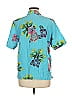 Chico's Design Tropical Teal Short Sleeve Blouse Size M - photo 2
