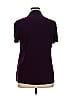 Judith 100% Polyester Purple Short Sleeve Blouse Size 1X - photo 2