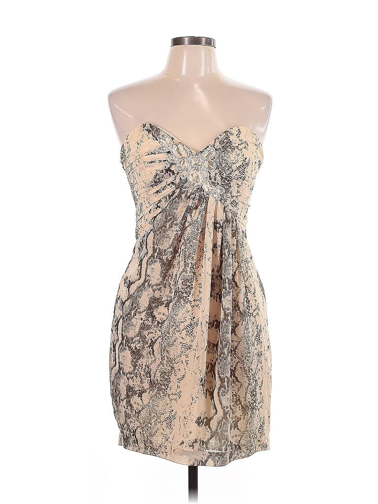 Pre-owned H&m Cocktail Dress In Brown