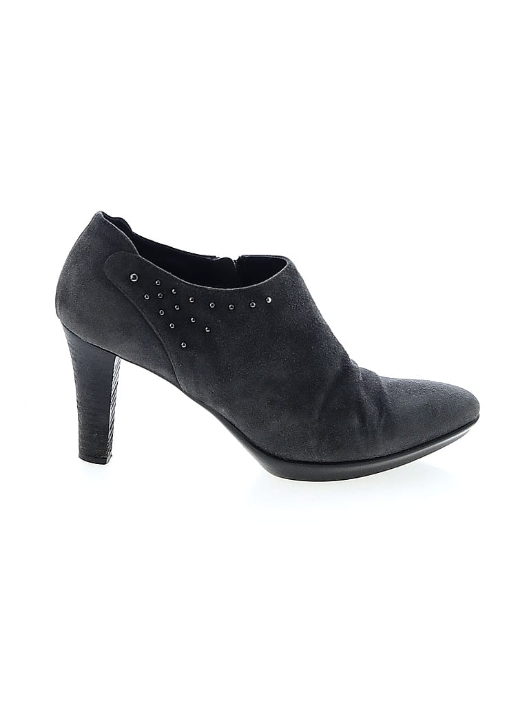 AQUATALIA Black Gray Heels Size 9 - photo 1