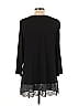 LOGO by Lori Goldstein Black 3/4 Sleeve T-Shirt Size L - photo 2