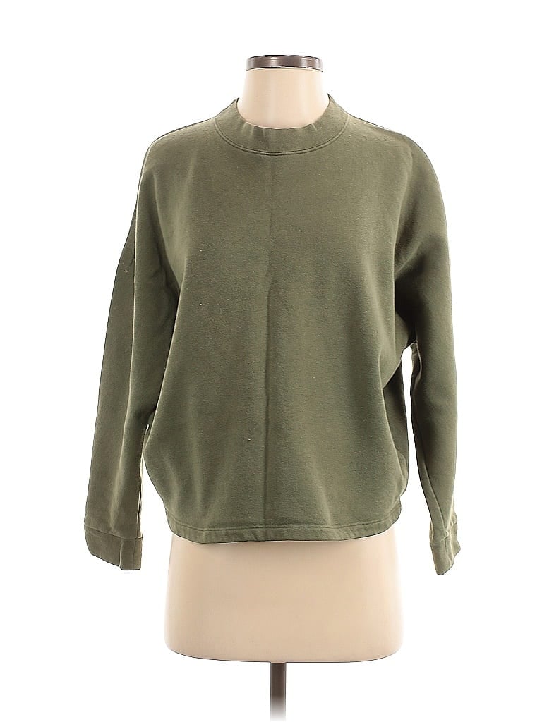 Pre-owned Banana Republic Sweatshirt In Green