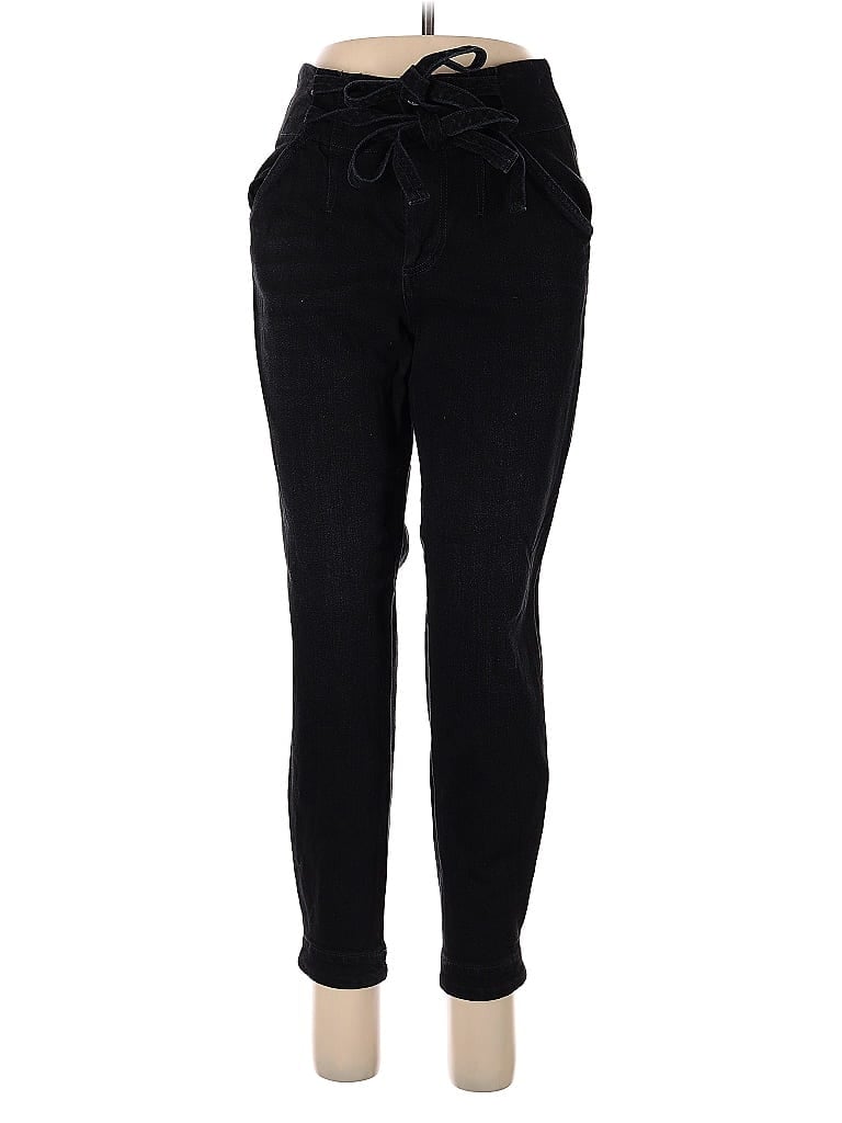 Pre-owned Something Navy Casual Pants In Black