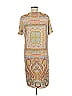 ETRO Paisley Tan Ivory Casual Dress Size EU (IT) 46 / US 10 - photo 2