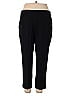DKNYC 100% Polyester Solid Black Casual Pants Size 16 - photo 2