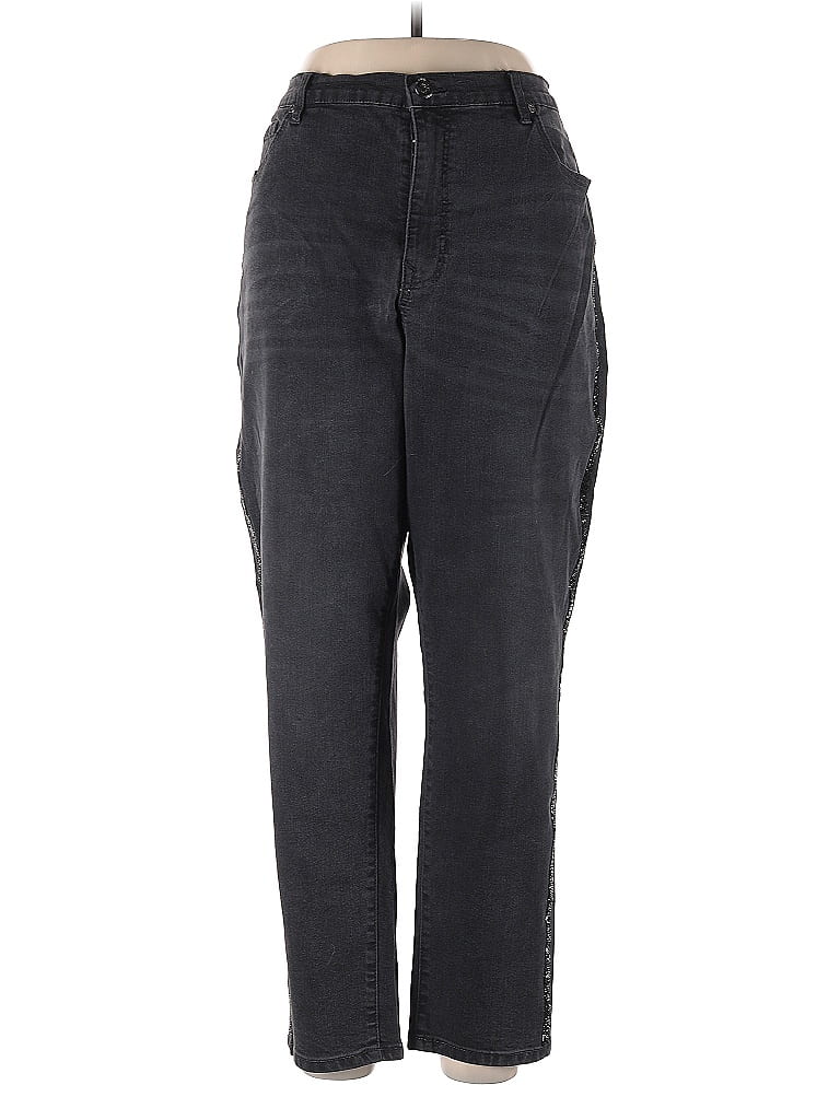 DG^2 by Diane Gilman Black Jeans Size 20 - photo 1