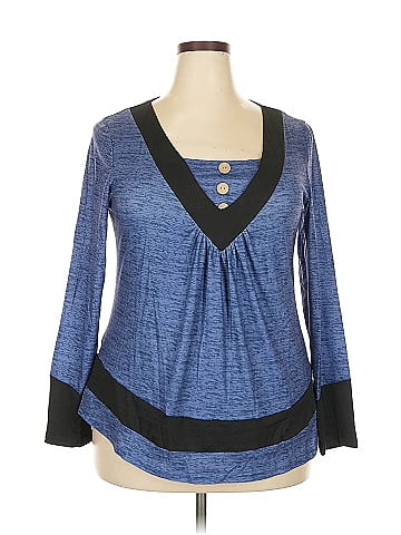 Fashion 3/4 Sleeve Top (view 1)