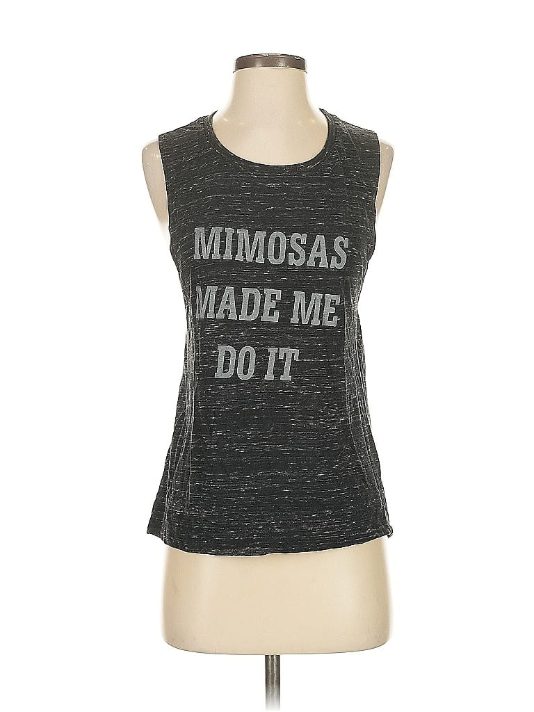 Bella + Canvas Gray Sleeveless T-Shirt Size S - photo 1