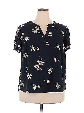 Hilary Radley Short Sleeve Blouse (view 1)