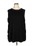 Avenue Black Sleeveless Top Size 22 - photo 1