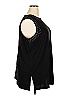 Avenue Black Sleeveless Top Size 22 - photo 4