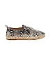 Jimmy Choo Animal Print Silver Tan Flats Size EU 38 - photo 1