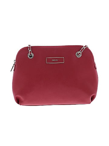 DKNY Leather Shoulder Bag (view 1)