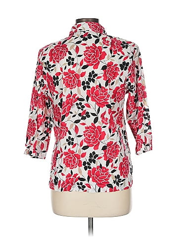 Erika 3/4 Sleeve Button-Down Shirt (view 2)