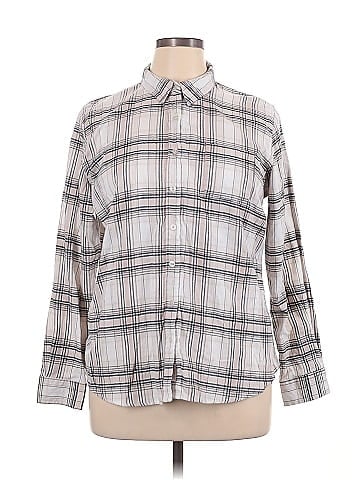 Weatherproof Long Sleeve Button-Down Shirt (view 1)