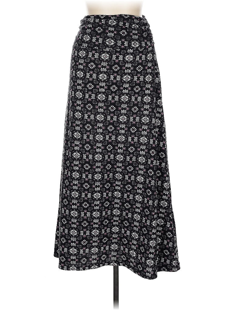 Wallflower Print Black Casual Skirt Size L - photo 1