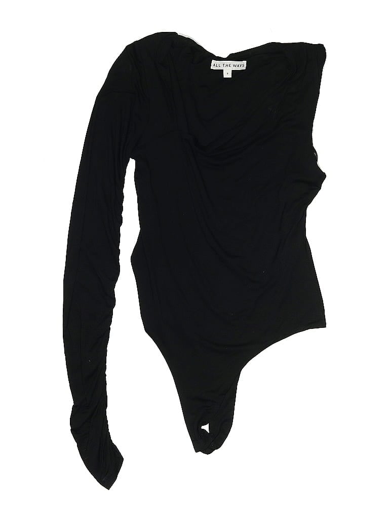 Pre-owned All The Ways Bodysuit In Black