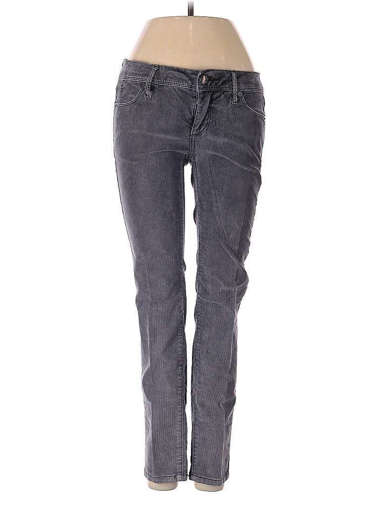 Pre-owned Free People Jeans In Gray
