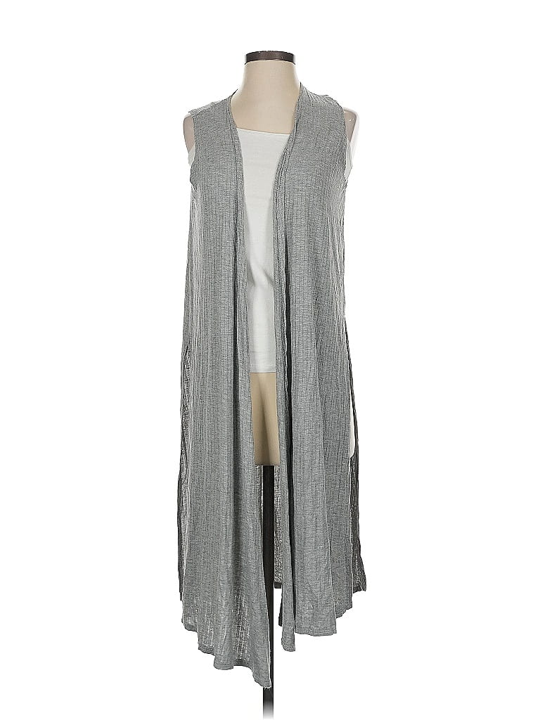 Pre-owned Lularoe Cardigan Sweater In Gray