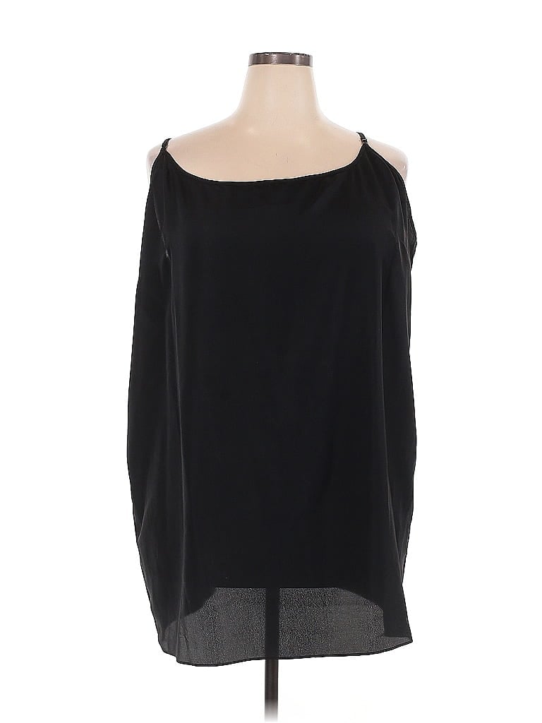 Pre-owned Single 3/4 Sleeve T-shirt In Black