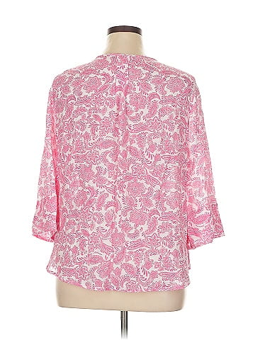 Counterparts 3/4 Sleeve Blouse (view 2)