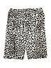 White Birch Animal Print Gold Shorts Size M - photo 1