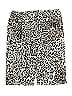 White Birch Animal Print Gold Shorts Size M - photo 2