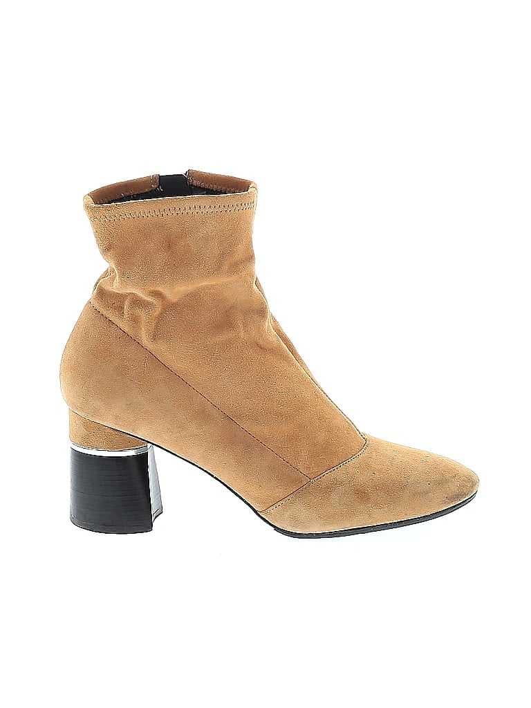 3.1 Phillip Lim 100% Leather Tan Ankle Boots Size EU 39 1/2 - photo 1