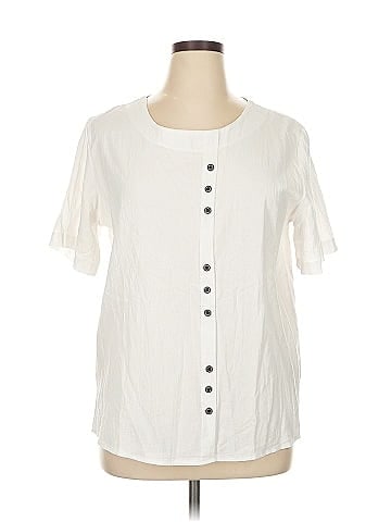Fashion Short Sleeve Blouse (view 1)