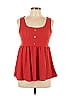 Emery Rose Red Sleeveless Blouse Size L - photo 1