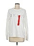 DKNY Jeans White Sweatshirt Size M - photo 1