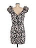 Saylor Paisley Gray Cocktail Dress Size M - photo 2