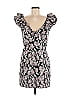 Saylor Paisley Gray Cocktail Dress Size M - photo 1