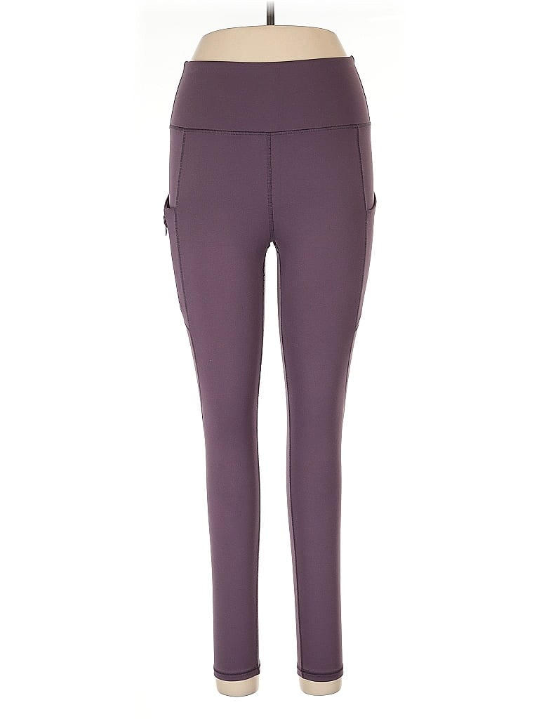 Balance Collection Purple Active Pants Size M - photo 1