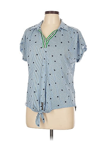 New York Laundry Short Sleeve Blouse (view 1)