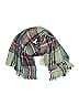 Unbranded Plaid Teal Red Scarf One size - photo 1