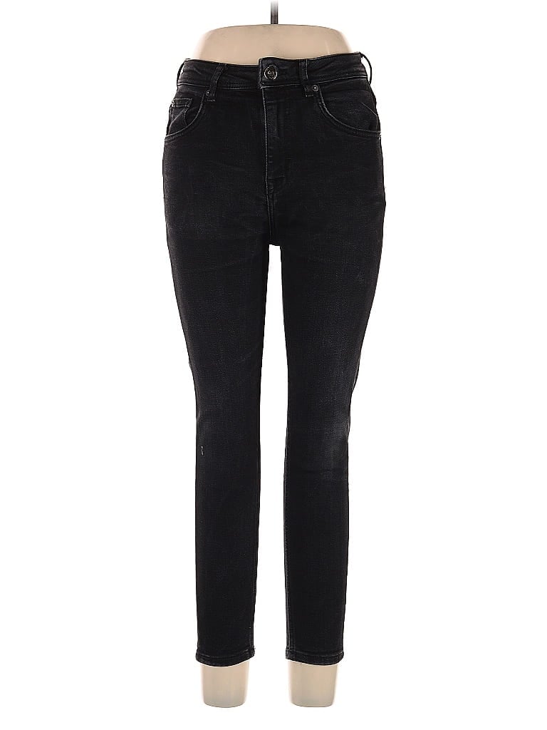 Pre-owned Zara Jeans In Black