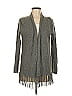 Sofia Cashmere 100% Cashmere Gray Cashmere Cardigan Size M - photo 1
